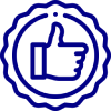 thumbs up trusted